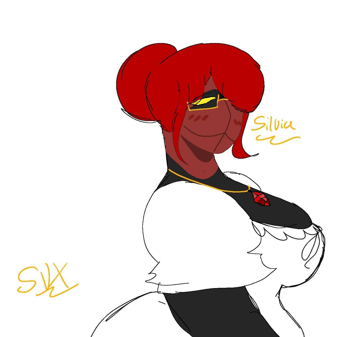 Silvia portrait