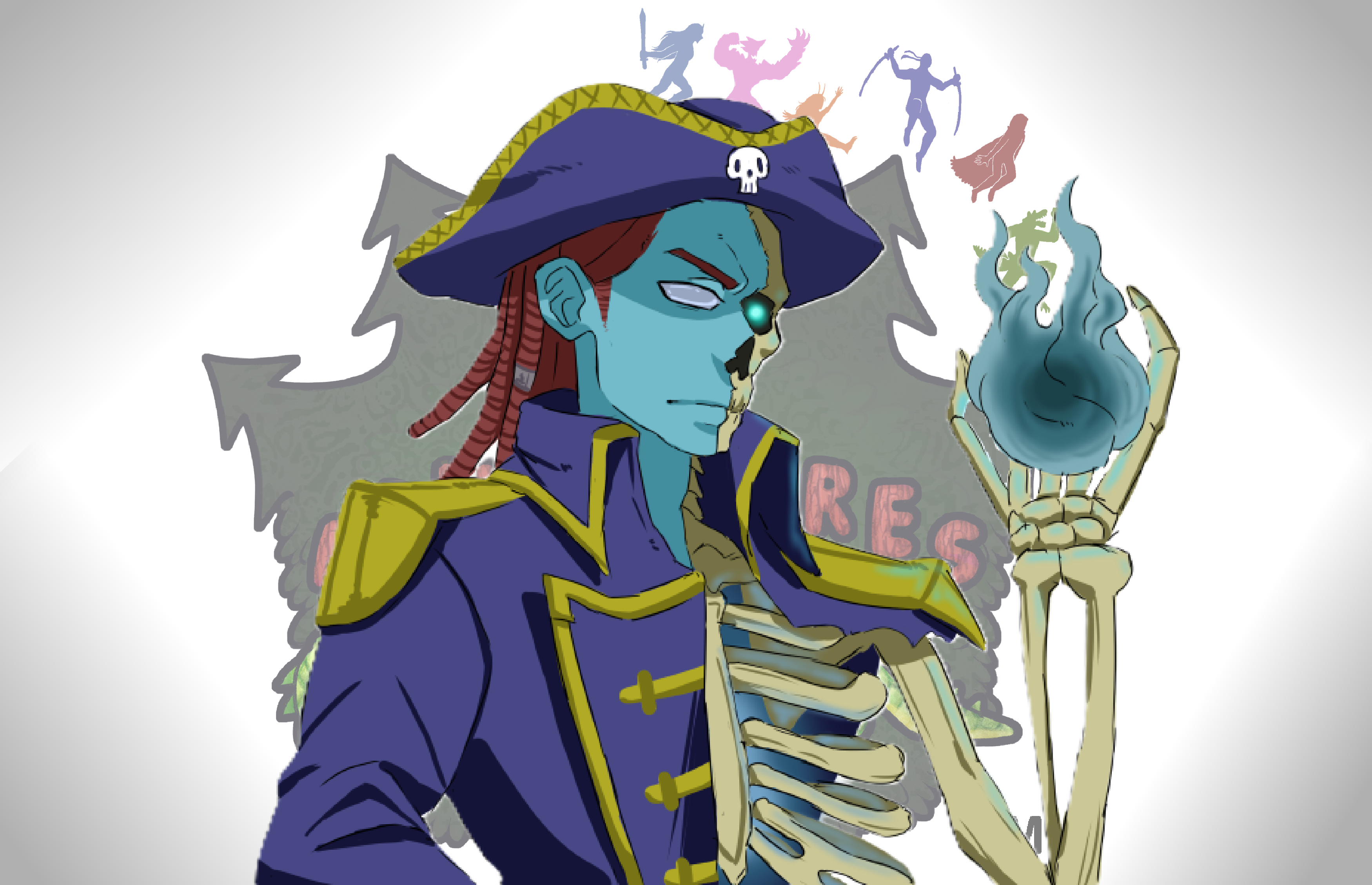 Ludicrous portrait